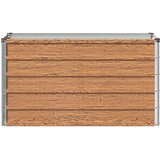  Povišeni vrtni krevet Drvena smeđa 100 x 40 x 55 cm | shoptok.hr