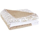 DecoKing Svetlo rjava obojestranska posteljna pregrinjala iz mikrovlaken Malaga, 220 x 240 cm | Shoptok.si