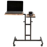 Podesivi sto GLEN 87x67 cm braon/crna | Eponuda.com