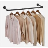  Set od 2 zidne vešalice za ramena LINEA, crna | Eponuda.com