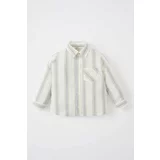 Defacto Baby Boy Long Sleeve Striped Shirt