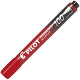 Marker permanentni 1mm okrugli vrh pilot sca-100-r crveni | shoptok.hr