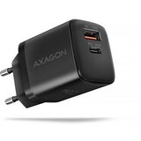 Axagon ACU-PQ20 zidni punjač 20W, USB-C PD i USB-A QC, crni Slike