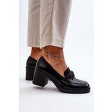 Boto Women's High Heel Shoes with Decoration Black Nedarea | Shoptok.si