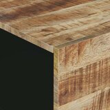  Klubska mizica 80x50x40 cm trden mangov les in inženirski les, (20712950) | Shoptok.si