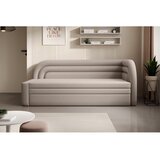 ELTAP Bež žametna raztegljiva/s prostorom za shranjevanje sedežna garnitura desni kot 223 cm Fabillo – | Shoptok.si