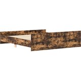  Okvir kreveta s uzglavljem i podnožjem boja hrasta 180x200 cm | Eponuda.ba