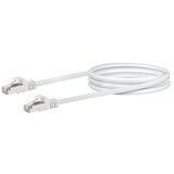 SCHWAIGER Mrežni kabel (CAT6, Duljina: 2,5 m, Bijele boje, RJ45 utikač, Do 1 GBit/s) | shoptok.hr