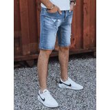 DStreet Spodenki męskie jeansowe niebieskie | Shoptok.si