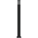 Vanjske podne svjetiljke 3 kom crne 110 cm aluminijske | Eponuda.com
