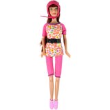  Igrače punčke Lucy s skirojem in skateboardom - vijolična | Shoptok.si