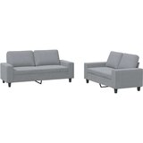  2-dijelni set sofa svjetlosivi od tkanine | shoptok.hr