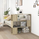 vidaXL Ormarić za knjige / sobna pregrada boja hrasta 100 x 24 x 94 cm Cijene