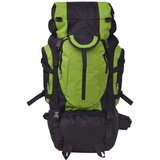 vidaXL ruksak za Planinarenje XXL 75 L Crno-Zeleni | shoptok.hr