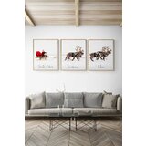 Wallity uramljena slika Nwyearmdl16, 33x48 cm, 3 dela | ePonuda.com
