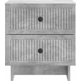  Noćni ormar s ladicama 2 pcs Betonska siva 43 x 34,5 x 47,5 cm | shoptok.hr
