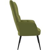  Stol za sproščanje svetlo zelen žamet, (20934368) | Shoptok.si