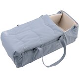 VOKSI prijenosni krevetić Carry Me Carry Me, mekana prijenosna košara Misty Blue Leaf blue leaf 11036251-mistyblue-Leaf | shoptok.hr