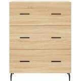  Visoka komoda hrasta sonome 69,5x34x180cm od konstruiranog drva | shoptok.hr