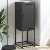  Visoka komoda crna 36x39x107 cm čelična | shoptok.hr