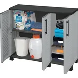 F100 b plastični orman sivi 90x102x37 cm