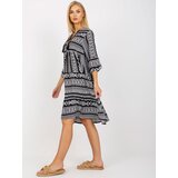 Eight2Nine Dress-D73771M30214A1EN-black-white | shoptok.hr