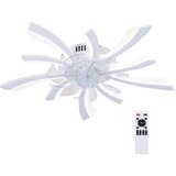 Brilagi LED prigušiva svetiljka sa ventilatorom LED/50W/230V 3000-6500K bela + daljinski upravljač | Eponuda.com