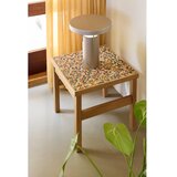Hübsch Stranska mizica v hrastovem dekorju 40x40 cm Confetti – | Shoptok.si
