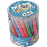  ŠOLSKI FLOMASTERJI 48 BARV (12 BARV X 4 KOSI) V PVC KANTI JUMBO CONNECT Cijene