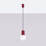 Nice Lamps Bordo rdeča viseča svetilka s steklenim senčilom ø 12 cm Orbital – | Shoptok.si