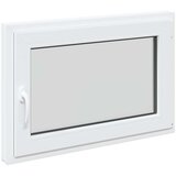  Okno za klet RISOR 90 x 70 cm PVC in steklo Bela, (5000215236) | Shoptok.si