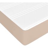 vidaXL Krevet s oprugama i madrac cappuccino 90x190 cm od umjetne kože | shoptok.hr