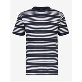 Lerros White and blue men's striped T-shirt - Men Cene