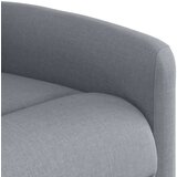 vidaXL Električni naslonjač od tkanine svjetlosivi | shoptok.hr