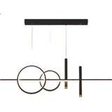  Gujia Viseća lampa, 40 W, 100 cm, Crna Cene