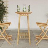  Okrugli vanjski barski stol Ø55x100 cm bambus | shoptok.hr