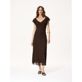 Reserved Maxi haljina - tamnosmeđe | shoptok.hr