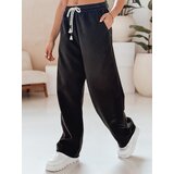 DStreet Spodnie damskie dresowe wide leg DRESMOOD PREMIUM czarne | Shoptok.si
