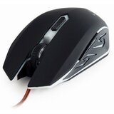Gembird MUSG-001-R gejmerski mis opticki sa crvenim osvetljenjem 400-2400Dpi black 130mm | Eponuda.com