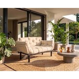 Atelier Del Sofa Nitta Outdoor Double baštenski dvosed na razvlačenje 150 × 85 × 70 cm, bež Cene