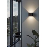 Eglo Calpino vanjska zidna, led, 2x3,3w, 2x340lm, 3000k, lijevani aluminij/antracit | shoptok.hr