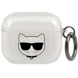 Karl Lagerfeld ETUI CHOUPETTE Z BLEŠČICAMI ZA AIRPODS 3 SREBRN, (21834846) Cene