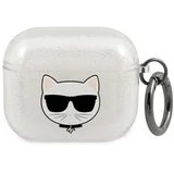 ETUI CHOUPETTE Z BLEŠČICAMI ZA AIRPODS 3 SREBRN, (21834846)