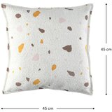 Wigiwama Krem dječji jastuk za sjedenje od bouclé tkanine/od šenila Terrazzo Block – | shoptok.hr