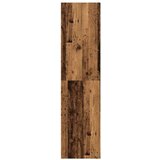 vidaXL Garderobna omara starinski les 50x50x200 cm inženirski les | Shoptok.si