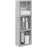  Kupaonski zidni ormarić Zidne Betonsko Siva 20 x 10 x 60,5 cm | Eponuda.com