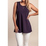Fenzy Top Bez Rukava, Ljubičaste Boje | shoptok.hr