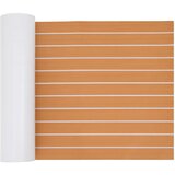  Prostirka za čamce Prugasti Smeđa i bijela 240 x 60 cm EVA | shoptok.hr