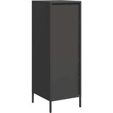 vidaXL Visoka omara črna 39x35x103,5 cm jeklo | Shoptok.si