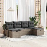  Set sofe 6 kom. 6-Broj sjedala Siva poliratan | shoptok.hr